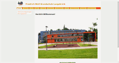 Desktop Screenshot of grundschule.langebrueck.de